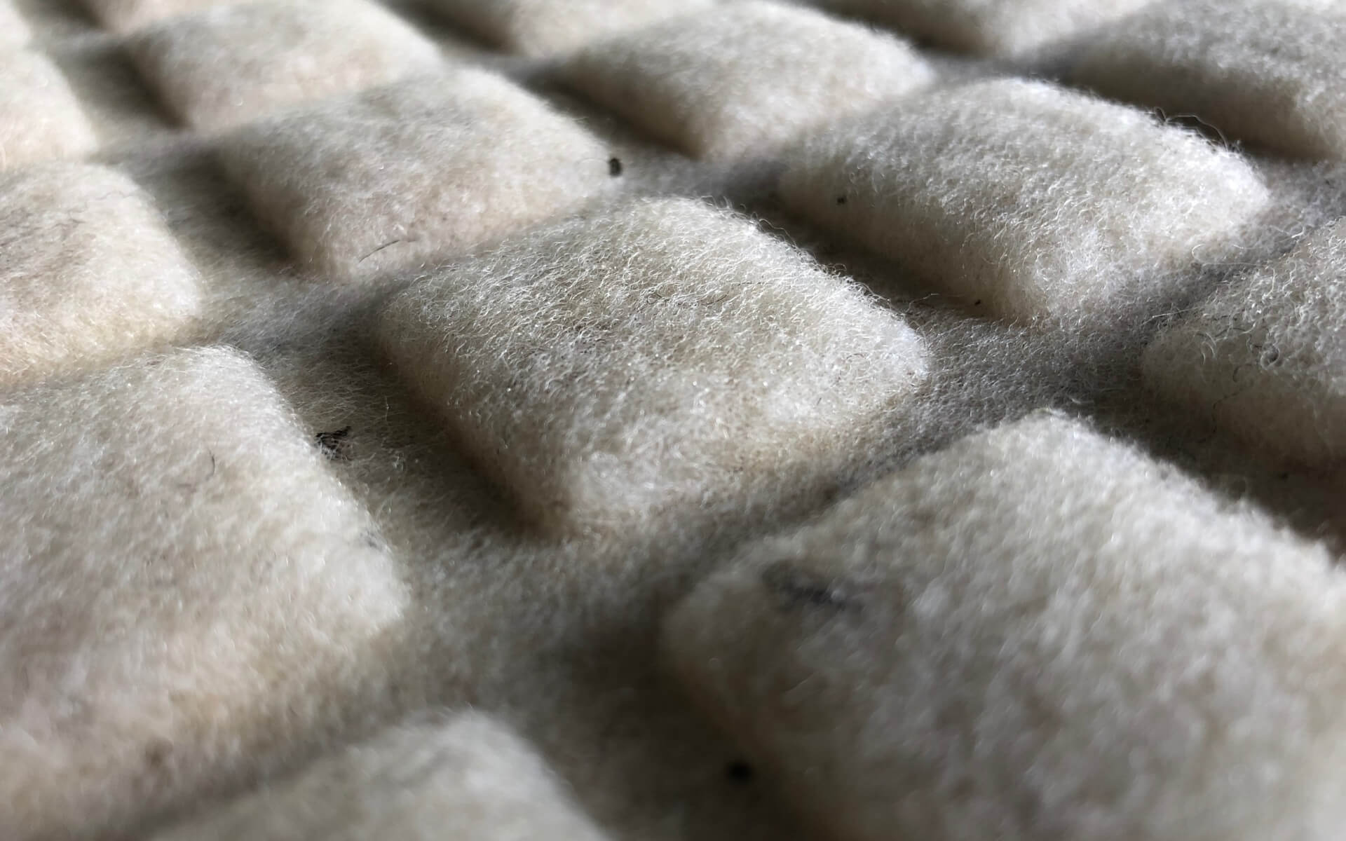 The first prototype of bubble wool